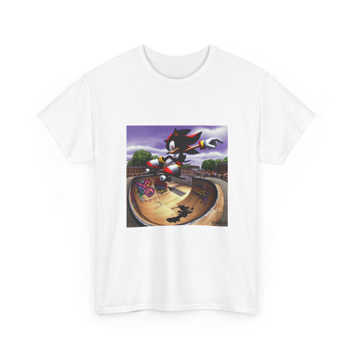 Shadow The Hedgehog Shredding A Skatepark