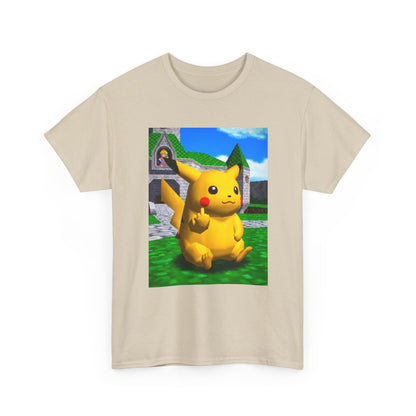 Pikachu Giving The Middle Finger Tee