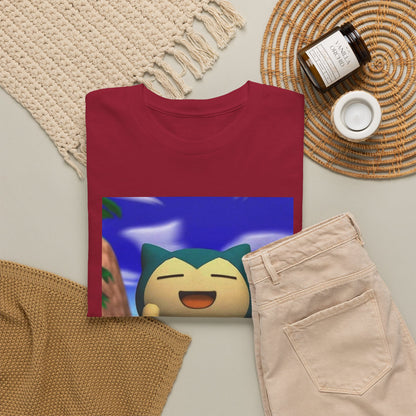 Snorlax Flipping The Bird Tee