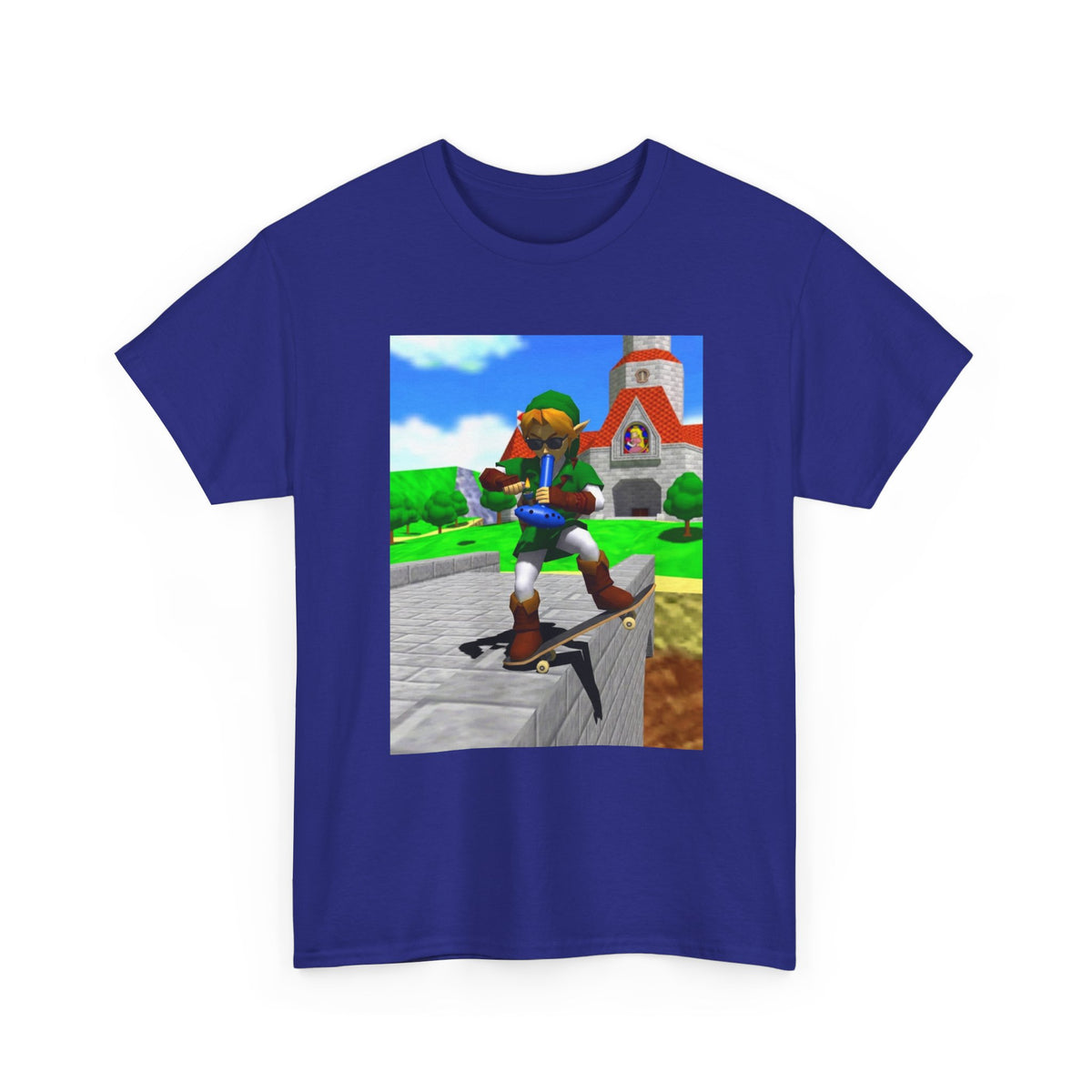 Stoner Link On Skateboard With Ocarina Bong
