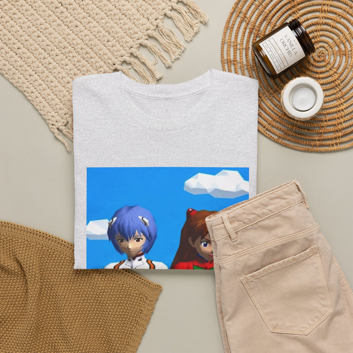 Rei And Asuka Gaming On PSPs Tee