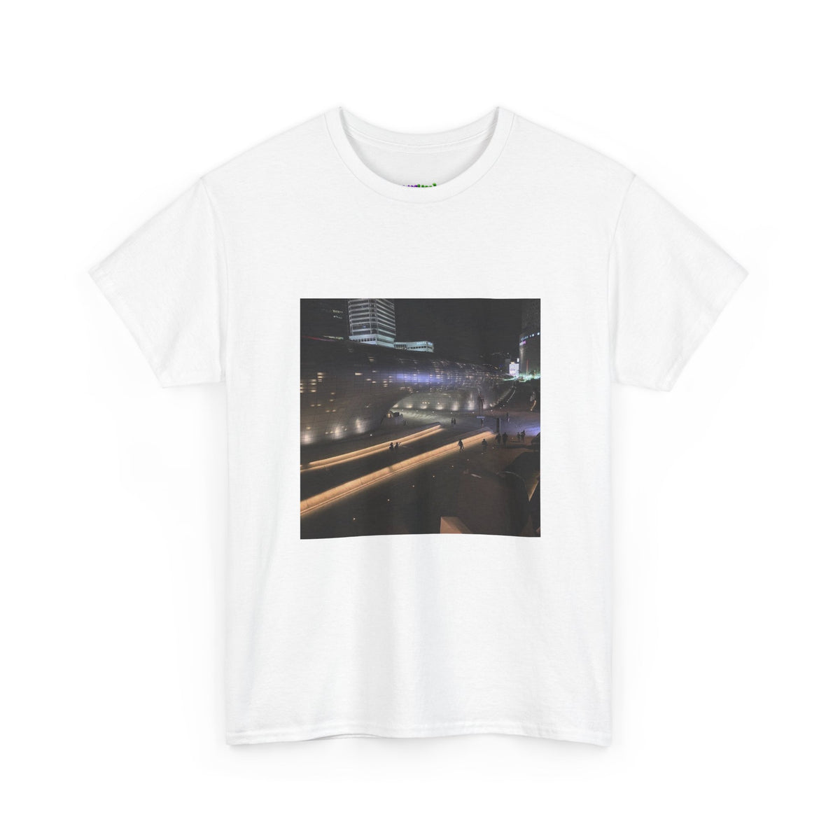 Space Station Floating Above Earth Tee