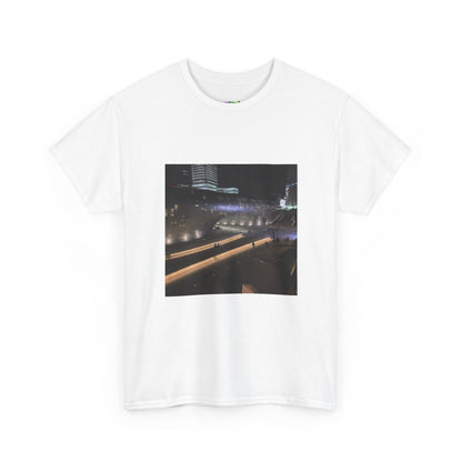 Space Station Floating Above Earth Tee