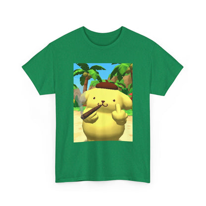 Pompompurin Smoking And Flipping Off Tee