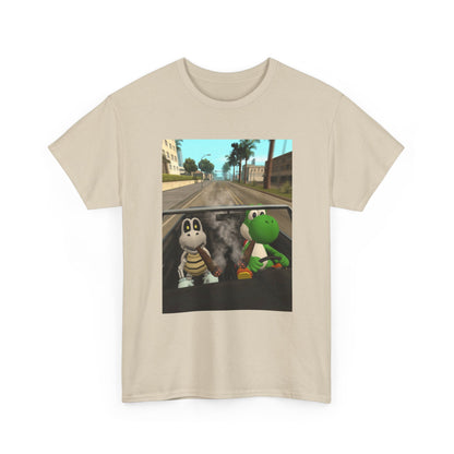 Yoshi And Dry Bones Cruising And Smoking (Design 5)