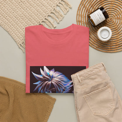 Chrome Warrior With Spiky Hair Tee
