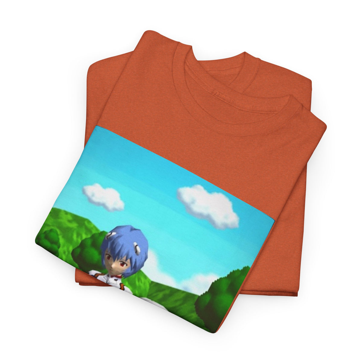 Rei Ayanami Gaming with Cinnamoroll Tee