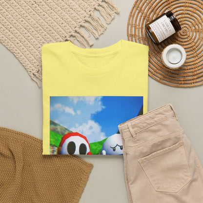 Shy Guy And Boo Flipping Off Tee