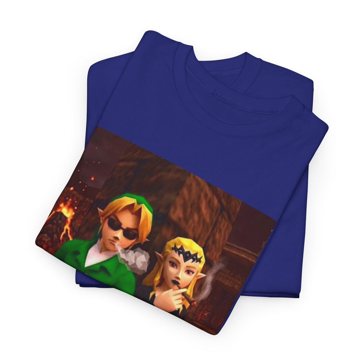 Link and Zelda Smoking Blunts In Hyrule