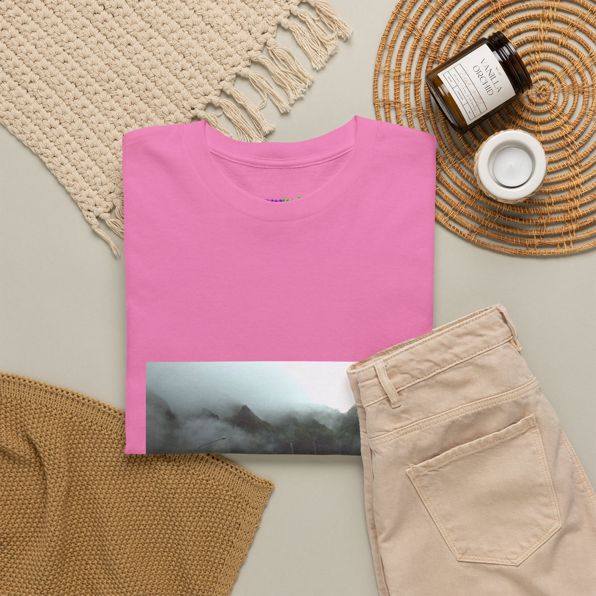 Midnight Ember Echo Graphic Tee
