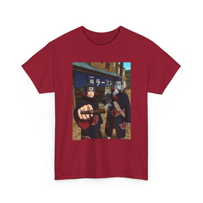 Itachi And Kisame Smoking Akatsuki Tee
