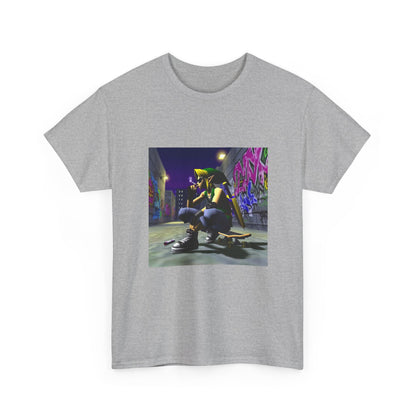 Edgy Link Smoking In Alley Tee