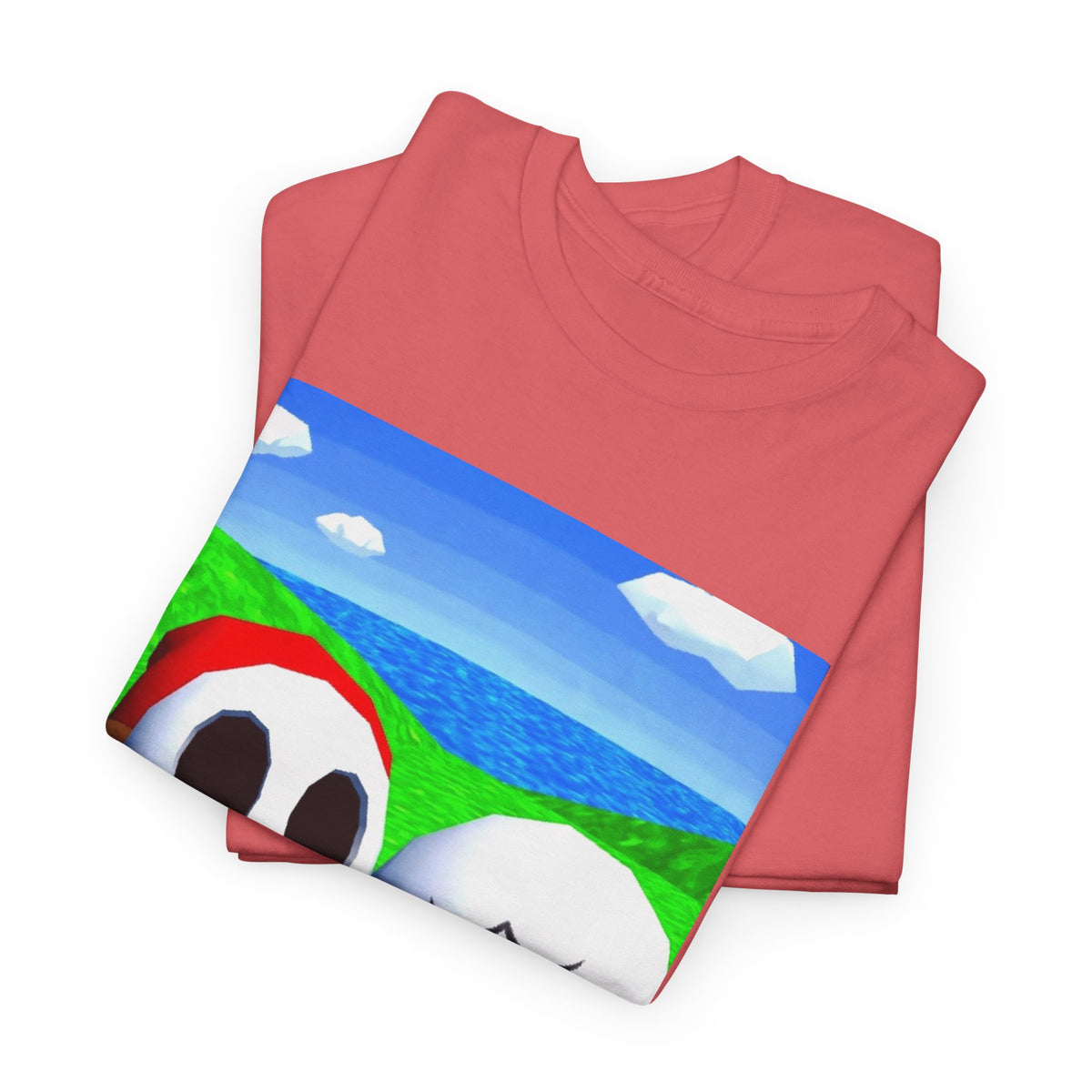 Shy Guy And Boo Flipping Off Tee (Design 5)