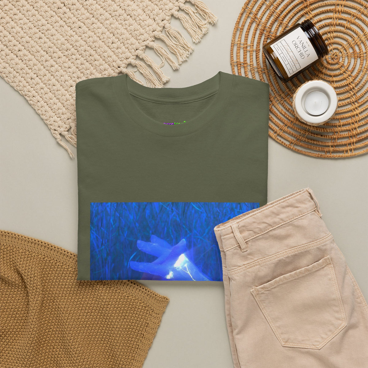 Virtual Text Graphic Tee