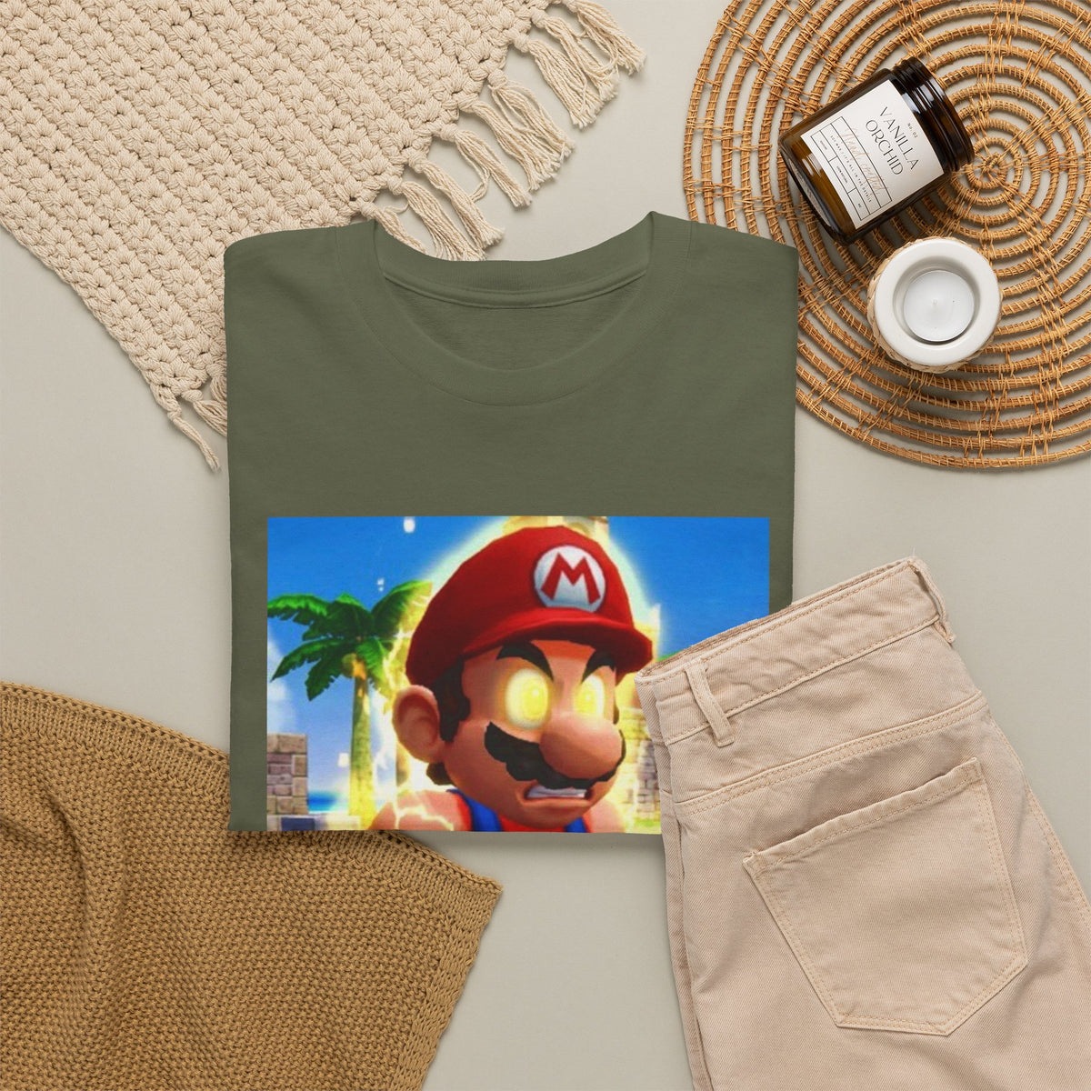 Supercharged Plumber Rage Mario Tee
