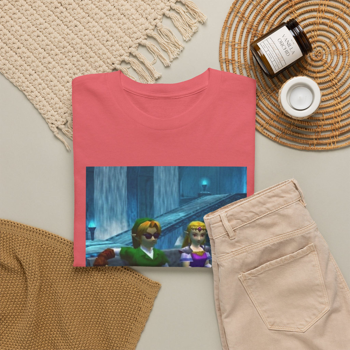 Link And Zelda Chilling In Zora's Domain