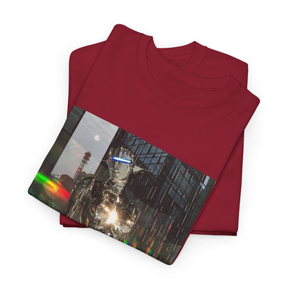 Neon Ember Flow Graphic Tee