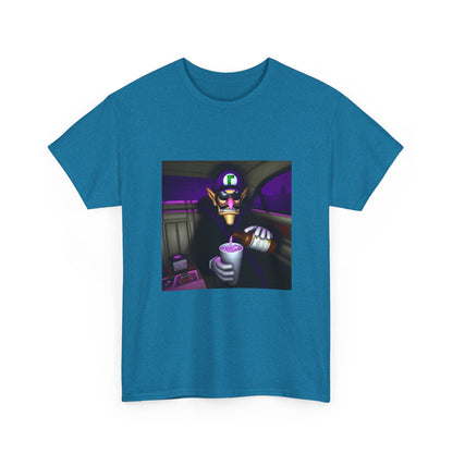 Lean Lord Smirking With Devil Horns Tee