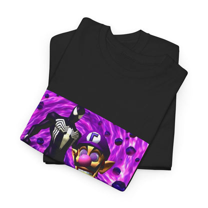 Waluigi and Venom-Suit Spidey in Leanverse