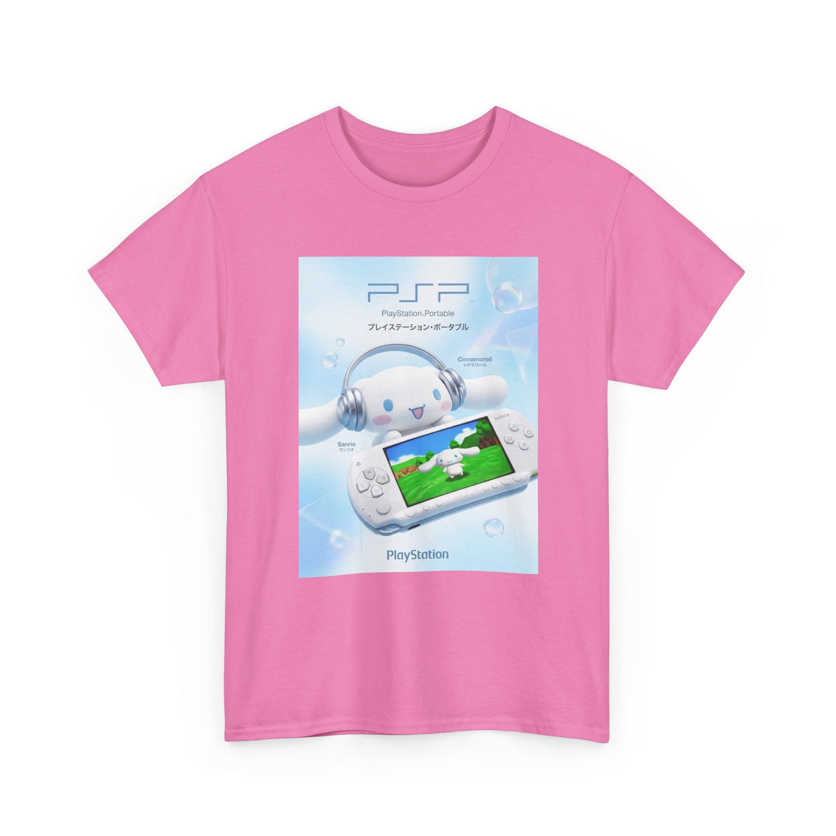 Cinnamoroll Gaming On A Portable Console