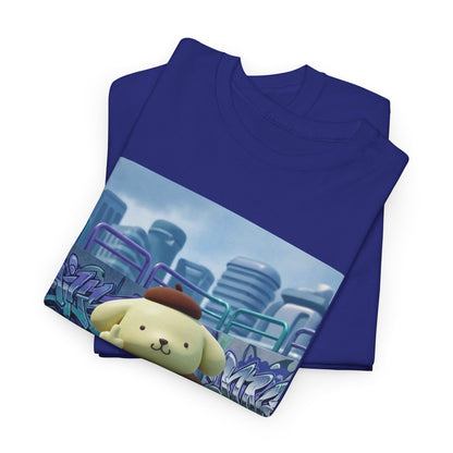Pompompurin Flipping Off On Skateboard