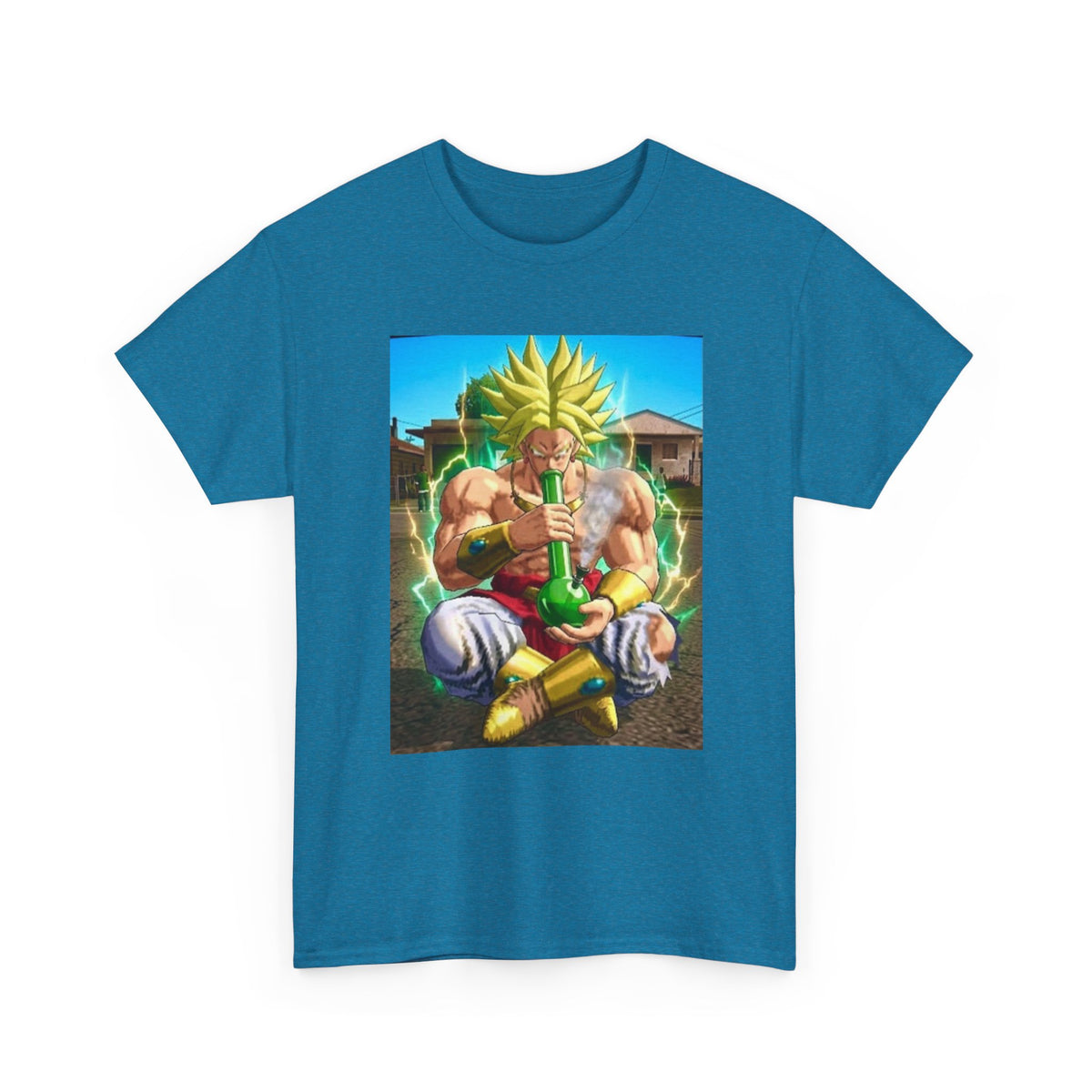 Super Saiyan Broly Taking A Bong Rip Tee