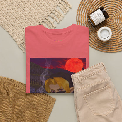 Mystic Green Canvas Graphic Tee