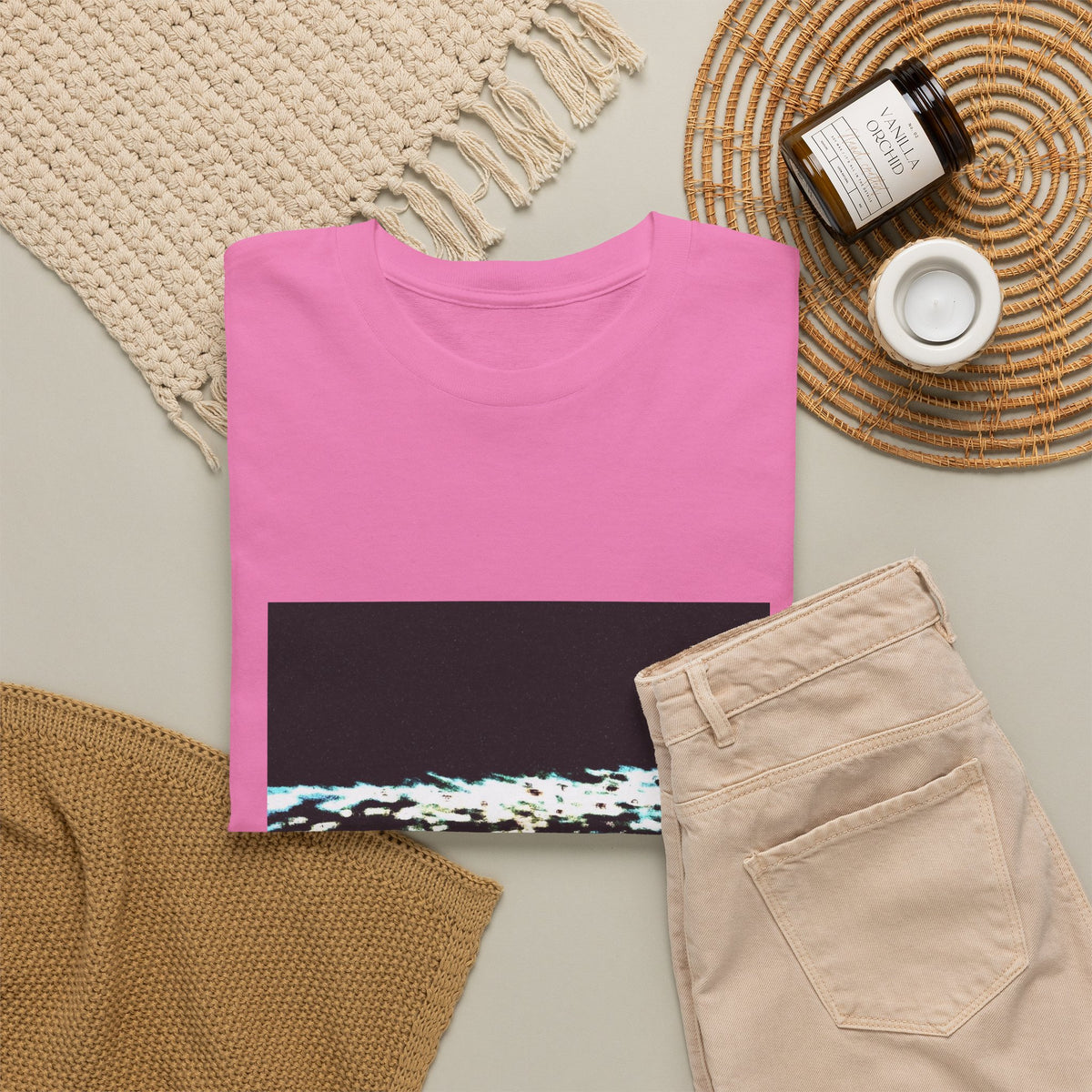 Hidden Green Pulse Graphic Tee