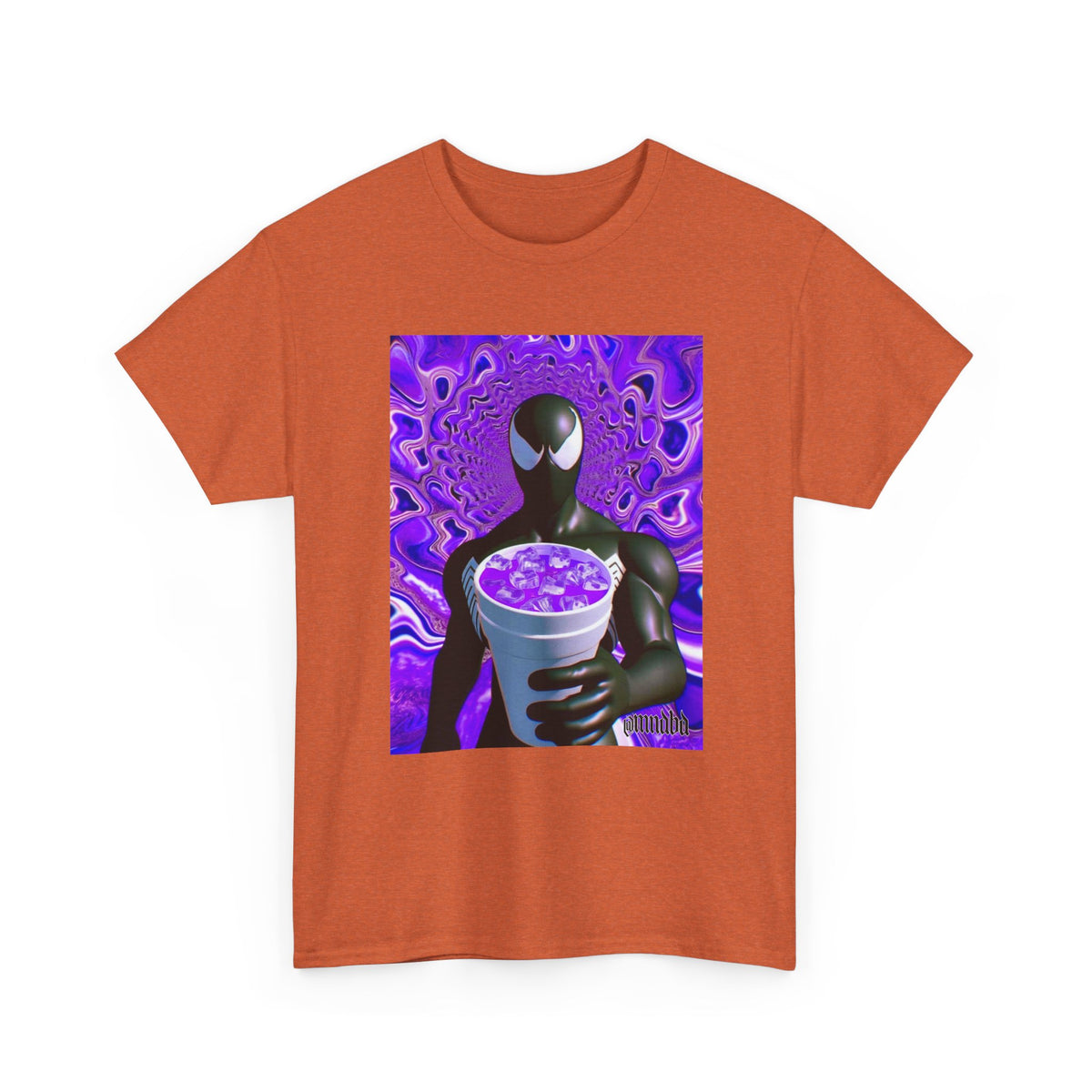 Venom Spider-Man Holding Purple Double Cup