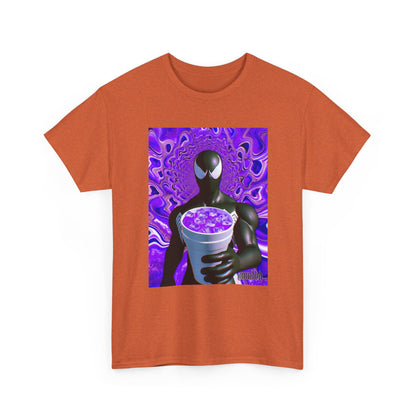 Venom Spider-Man Holding Purple Double Cup