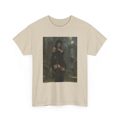 Gothic Byakugan Hinata In Ruined Forest
