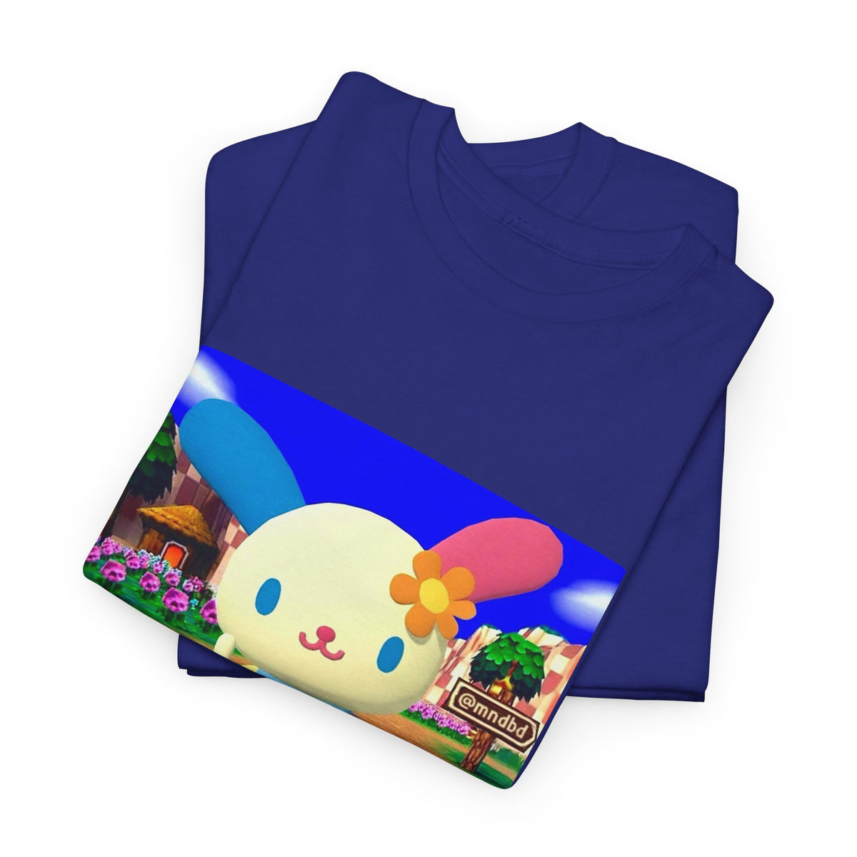 Cute Bunny Giving The Finger Tee
