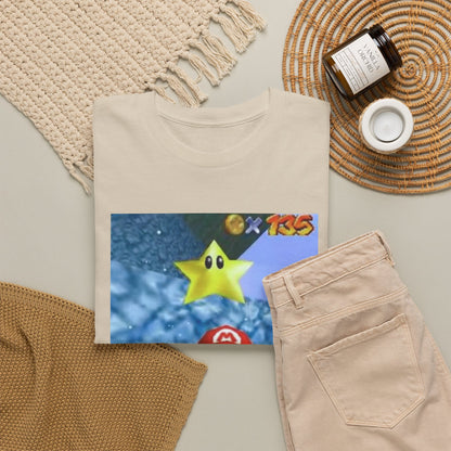 Mario Flips The Bird In Icy World Tee