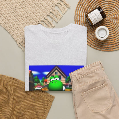 Yoshi Giving The Finger In Neighborhood Tee