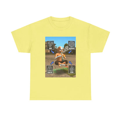 Avatar Character Floating While Smoking Bong Tee