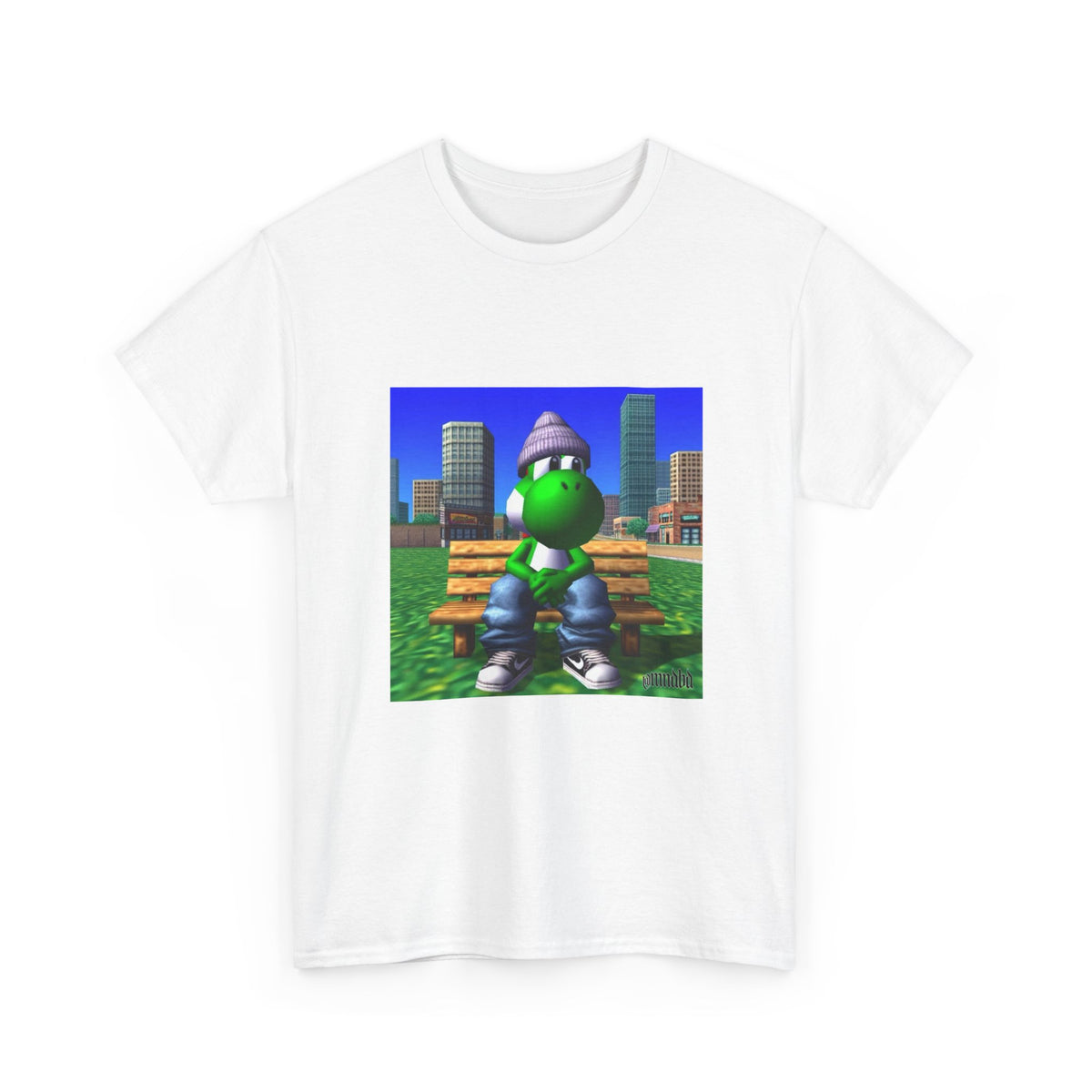 Chill Yoshi On Bench City Vibes Tee