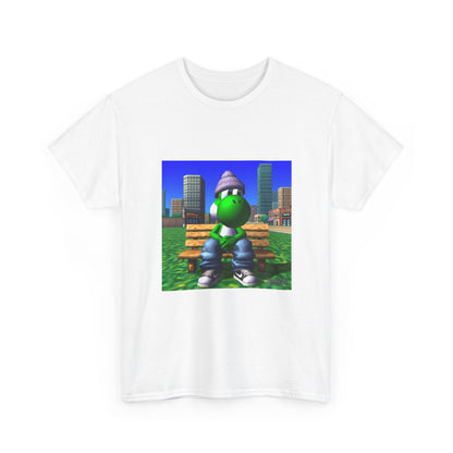 Chill Yoshi On Bench City Vibes Tee