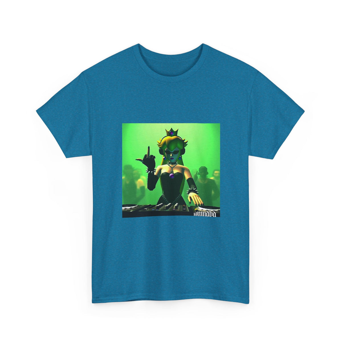 Gothic Peach DJ Flipping The Bird Tee