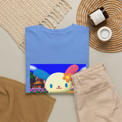 Cute Bunny Giving The Finger Tee
