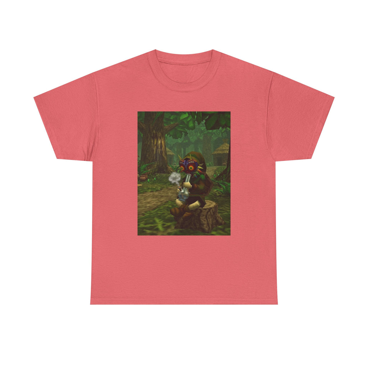 Deku Link Smoking Majora's Mask Tee