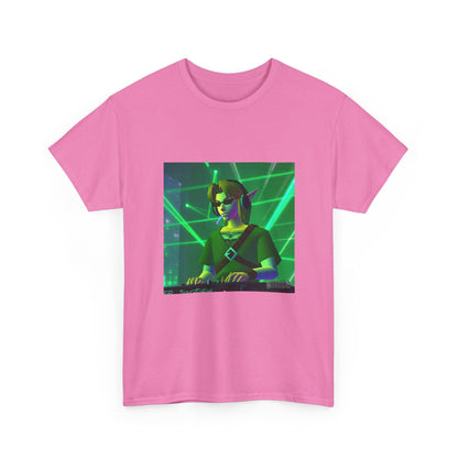 DJ Link Smoking A Blunt At The Club Tee