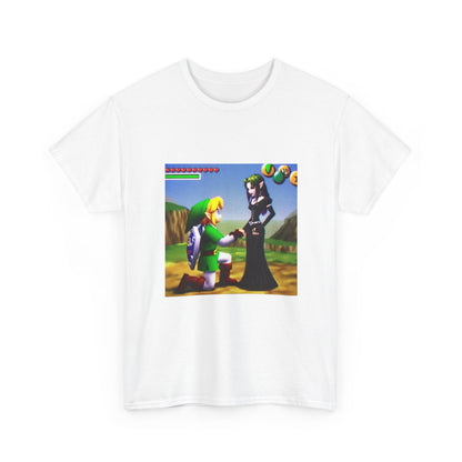 Link Proposing To Goth Girl Tee