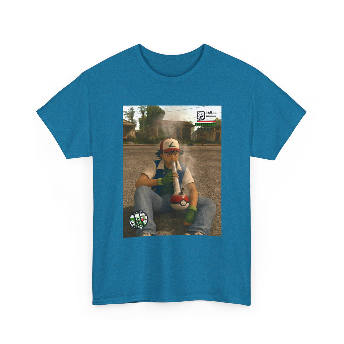 Ash Ketchum Bong Hit Tee