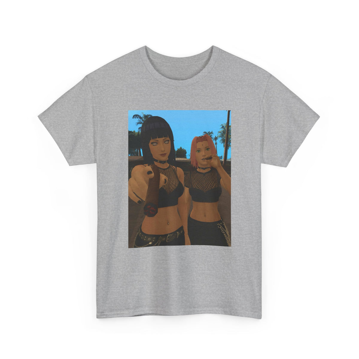 Anime Girls Sharing A Smoke Tee
