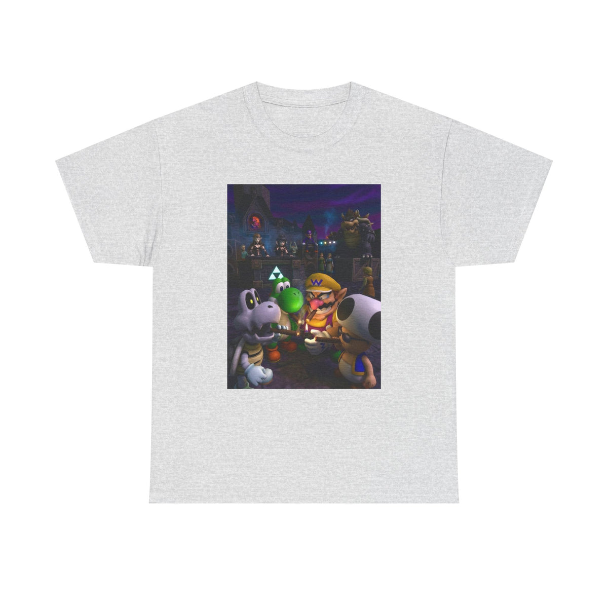 Wario, Yoshi, Toad, Dry Bones Lit Up Tee