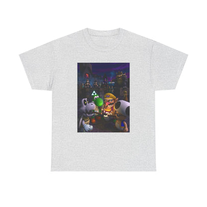Wario, Yoshi, Toad, Dry Bones Lit Up Tee