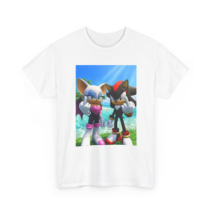 Rouge And Shadow Flipping The Bird Tee (Design 3)
