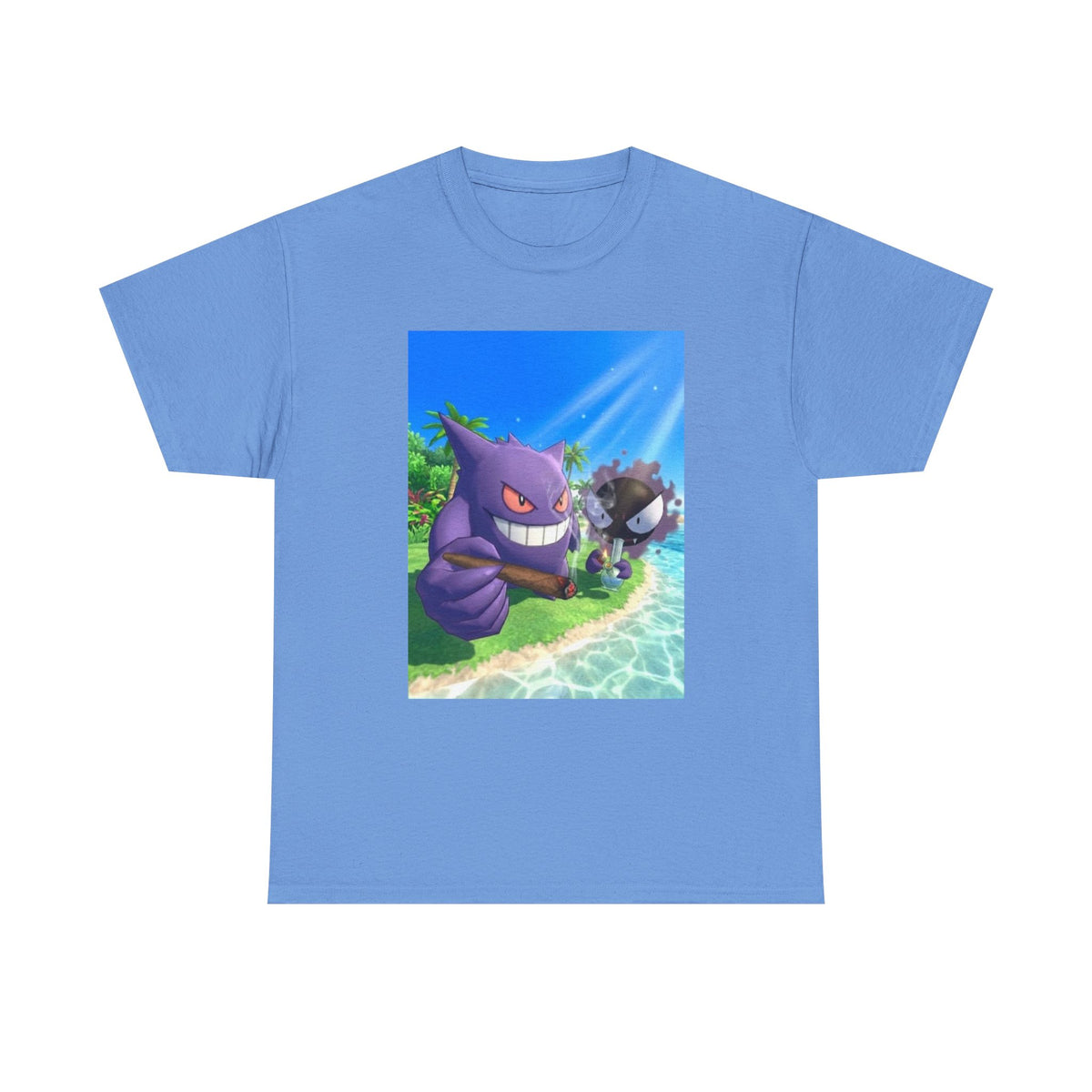 Gengar and Gastly Chillin' By The Beach