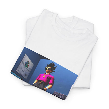 Y2K Vegeta Chilling With PlayStation Tee