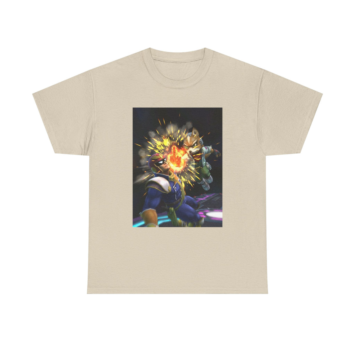 Captain Falcon Vs Fox McCloud Falcon Punch Tee